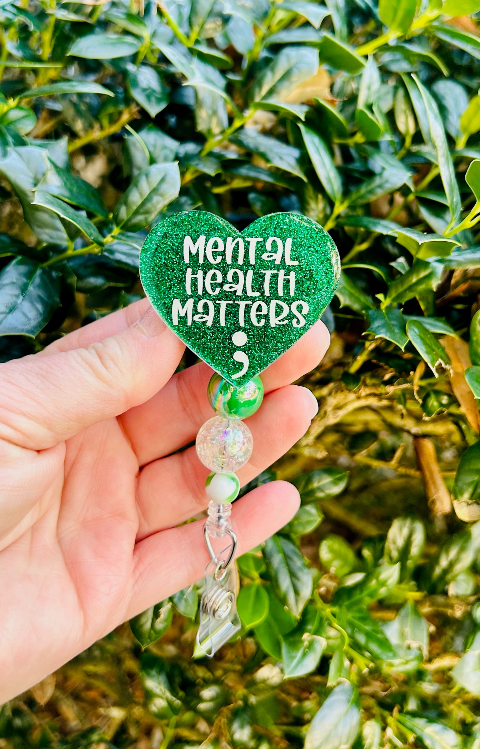 Mental Health Matters Badge Reel – Spicy Badge Reels