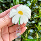 Daisy Flower Badge Reel