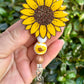 Sunflower Badge Reel