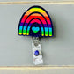 Pride Rainbow Badge Reel