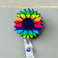 Pride Sunflower Badge Reel