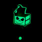 Glow in the Dark Skeleton Dumpster Fire Badge Reel