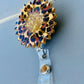 Cheetah Sunflower Badge Reel