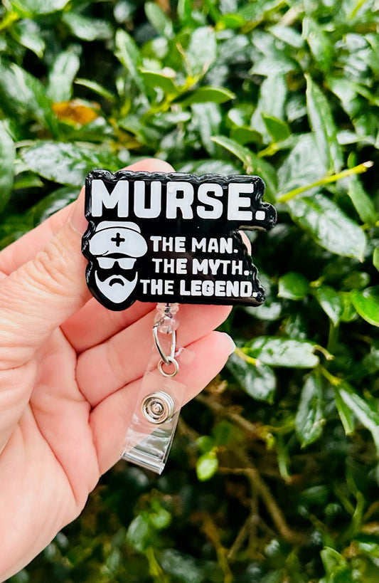 Murse Badge Reel