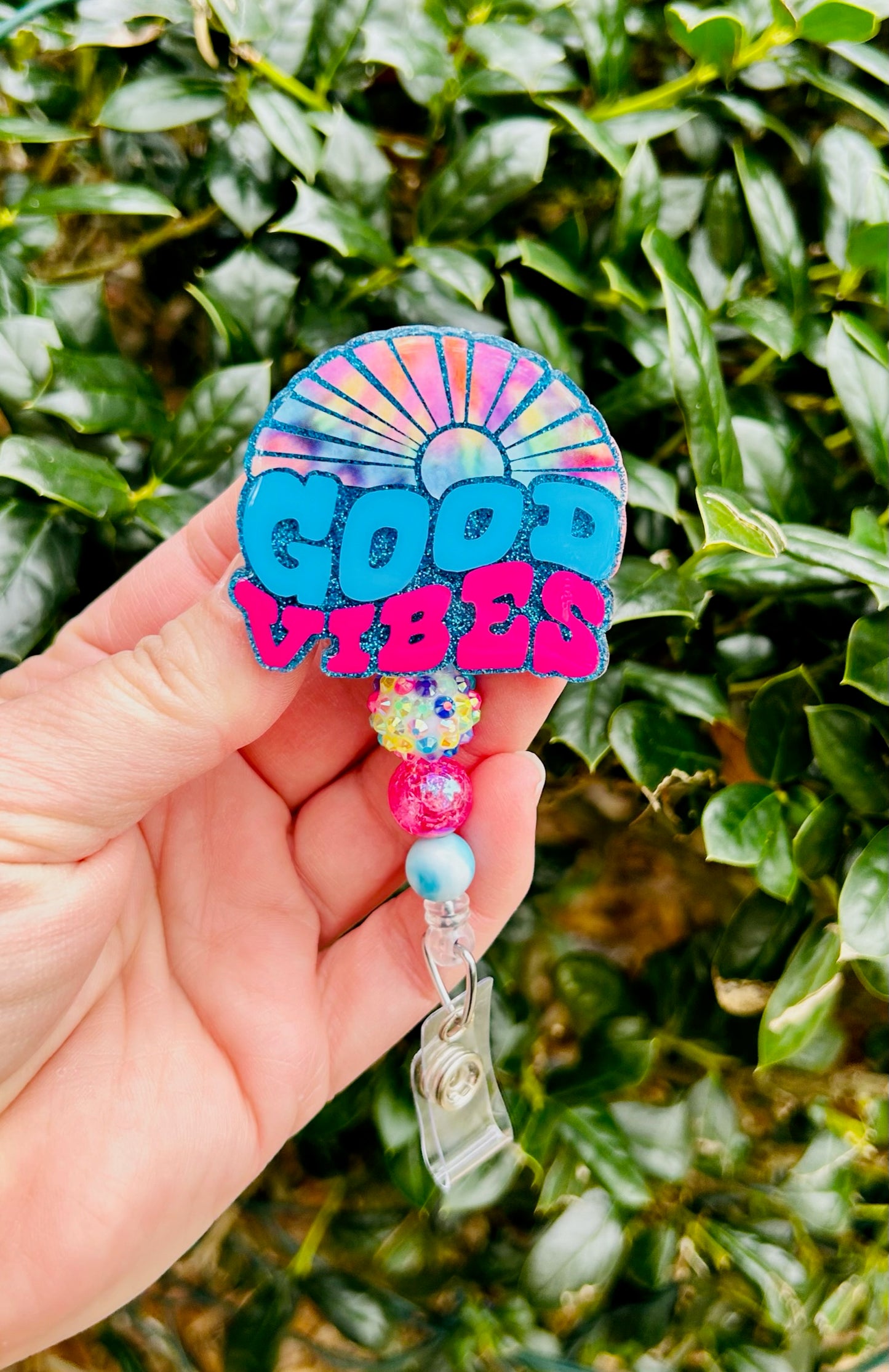 Good Vibes Only Badge Reel