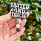 Tatted and Toxic Badge Reel