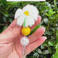 Daisy Flower Badge Reel
