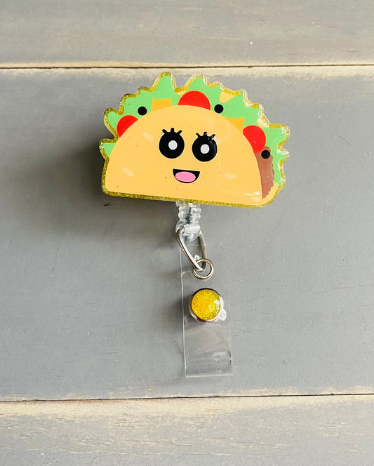 Taco Badge Reel