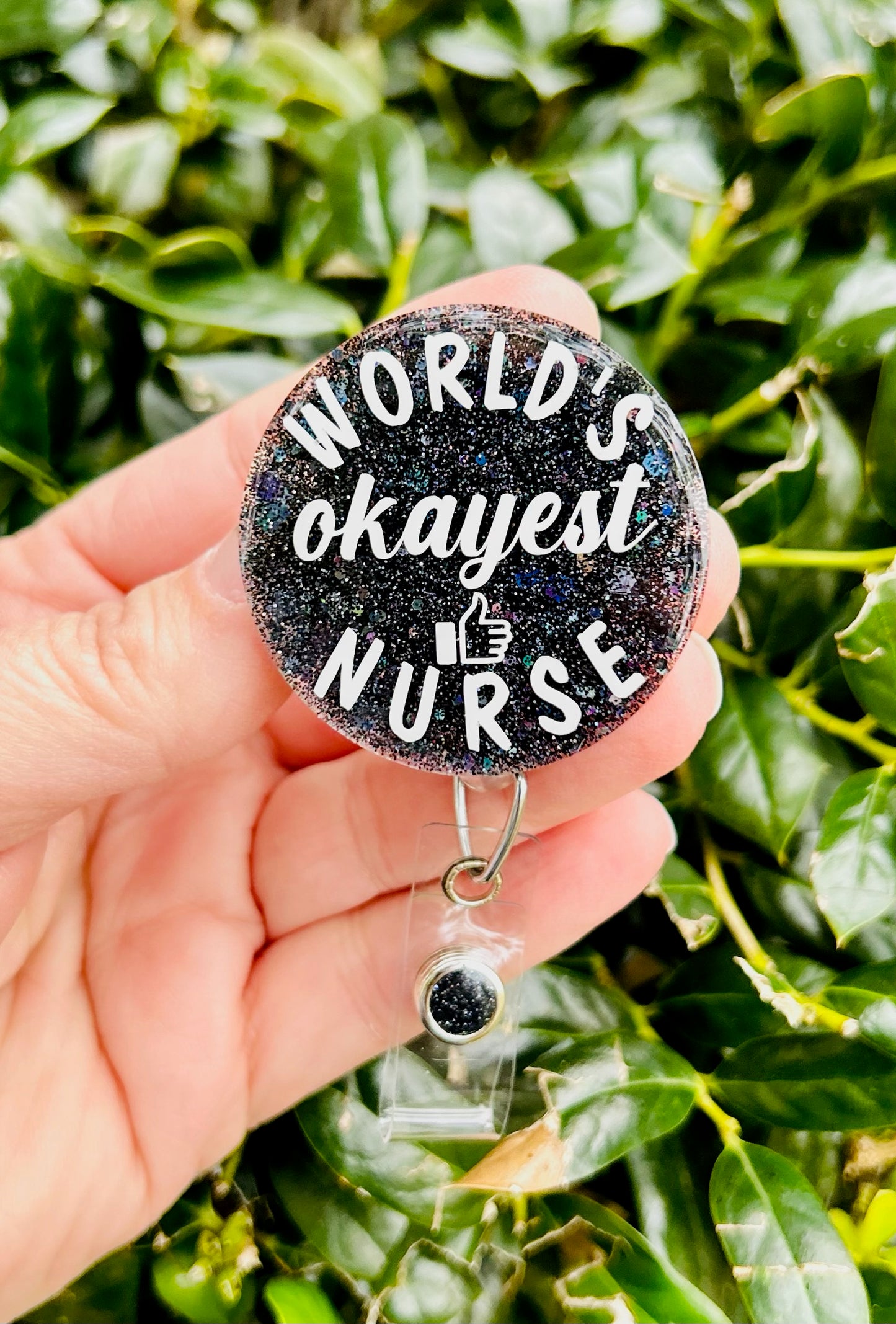 Worlds Okayest Nurse Badge Reel