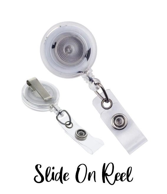 I Stand With Nurses Badge Reel